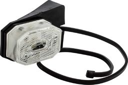  FRISTOM FRISTOM FT-001 Lampa obrysowa biała z uchwytem i odblaskiem