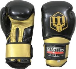 Masters Fight Equipment Rękawice bokserskie RPU-9 czarno-złote 12 oz