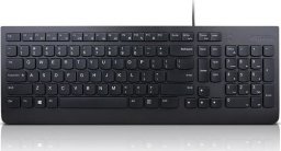 Klawiatura Lenovo Lenovo Essential Wired Keyboard Wired via USB-A, Keyboard layout Lithuanian, Black