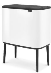 Kosz na śmieci Brabantia bezdotykowy biały (31 35 47)
