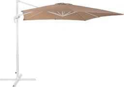  Beliani Parasol ogrodowy 250 x 250 cm piaskowy MONZA (86100)