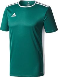  Adidas Koszulka dla dzieci adidas Entrada 18 Jersey JUNIOR zielona CD8358/CE9563 : Rozmiar - 128cm