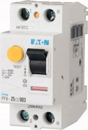  Eaton Wyłącznik różnicowoprądowy 2P 63A 0,3A typ AC PF6-63/2/03 286502