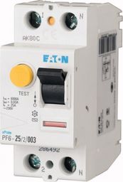  Eaton Wyłącznik różnicowoprądowy 2P 25A 0,1A typ A PF6-25/2/01-A 112922