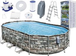 Bestway Basen stelażowy Power Steel 610x366cm 10w1 (56719)