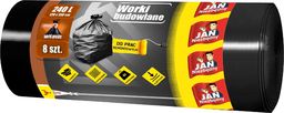 JAN Niezbędny Worki na odpady budowlane 240L 8szt. (8571031570)