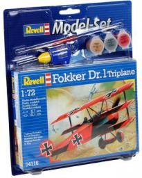  Revell Model Set Fokker Dr. 1 Tripla (MR-64116)