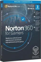  Norton 360 for Gamers 3 urządzenia 12 miesięcy 
