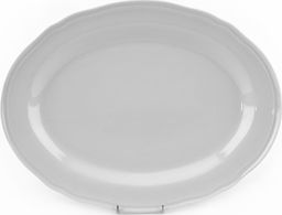 Karolina Półmisek owalny 35,5cm Castel White