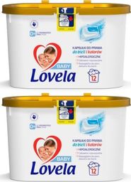 Lovela LOVELA KAPSUŁKI DO PRANIA KOLOR I BIEL 24 SZT