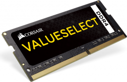 Pamięć do laptopa Corsair Value Select, SODIMM, DDR4, 16 GB, 2133 MHz, CL15 (CMSO16GX4M1A2133C15)
