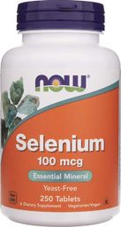  NOW Foods Now Foods Selen (Selenium) 100 mcg - 250 tabletek