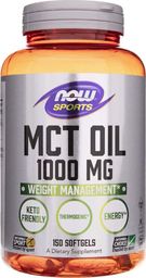  NOW Foods Now Foods MCT Oil 1000 mg - 150 kapsułek