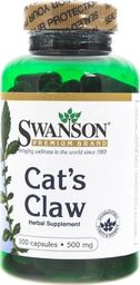  Swanson Swanson Koci Pazur (Cat's Claw) 500 mg - 100 kapsułek