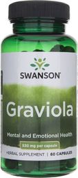  Swanson Swanson Graviola 530 mg - 60 kapsułek