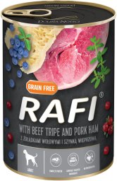 Rafi Dolina Noteci Rafi szynka borówka żurawina 400g 1szt