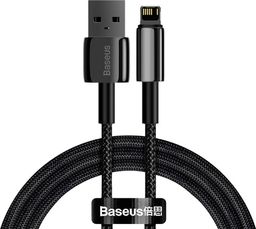 Kabel USB Baseus USB-A - Lightning 1 m Czarny (CALWJ-01)