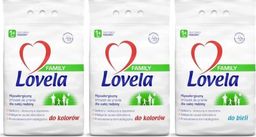 Lovela Lovela FAMILY Proszek do Prania Kolor Biel 3 x 2,1kg
