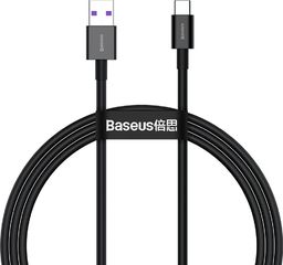 Kabel USB Baseus USB-A - USB-C 1 m Czarny (BSU2667BLK)