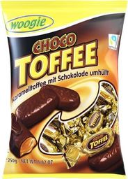 Woogie Woogie Karmelowe Toffi z Czekoladą 250 g