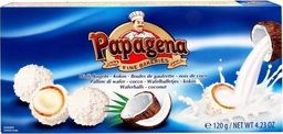 Papagena Papagena Kulki Waflowe z Kokosem 120 g