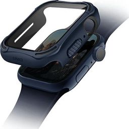  Uniq UNIQ etui Torres Apple Watch Series 4/5/6/SE 44mm. niebieski/nautical blue