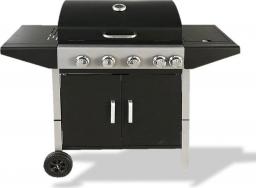 Ravanson Grill ogrodowy gazowy GO-4 ruszt żeliwny 60.5x39 cm