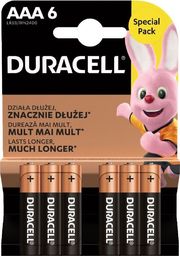  Duracell Bateria AAA / R03 6 szt.