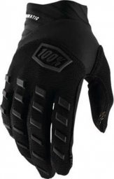  100% Rękawiczki 100% AIRMATIC Youth Glove black charcoal roz. L (długość dłoni 160-170 mm) (NEW)