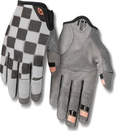  Giro Rękawiczki damskie GIRO LA DND długi palec checkered peach roz. XL (obwód dłoni 205-210 mm / dł. dłoni 196-205 mm) (NEW)