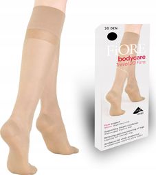 Fiore Podkolanowki D Fiore Travel Firm Black 20Den