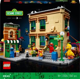  LEGO Ideas Ulica Sezamkowa (21324) 