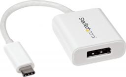 Adapter USB StarTech USB-C - DisplayPort Biały  (CDP2DPW)