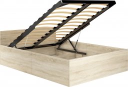 Nore Łóżko 120x200 CLP ze stelażem podnoszonym Dąb Sonoma