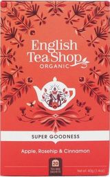  English Tea English Tea Shop, Herbata Apple, Rosehip & Cinnamon, 20 saszetek