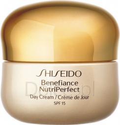  Shiseido BENEFIANCE NUTRIPERFECT DAY CREAM SPF 15 50ML