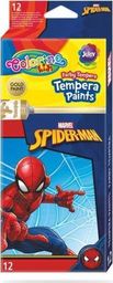  Patio Farby temperowe Colorino Kids 12 kolorów Spiderman 12 ml 