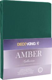 Decoking DecoKing PRZEŚCIERADŁO Z GUMKĄ BOTTLEGREEN 80-90x200+30