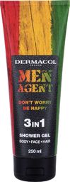  Dermacol Men Agent Dont Worry Be Happy 3in1 Żel pod prysznic 250ml
