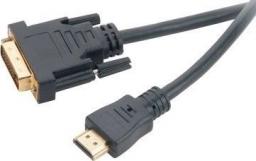 Kabel Akasa HDMI - DVI-D 2m czarny (AK-CBHD06-20BK)
