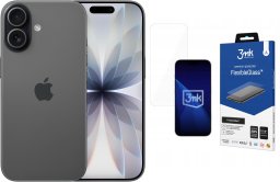 Smartfon Apple iPhone 17 8/256GB Czarny (MG6J4HX-A) + FlexibleGlass