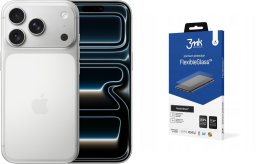 Smartfon Apple iPhone 17 Pro 5G 12/512GB Srebrny (MG8M4QNAORENGE) + FlexibleGlass