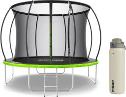 Trampolina ogrodowa Zipro Jump Pro Premium z siatką wewnętrzną 10FT 312cm + Butelka Termiczna