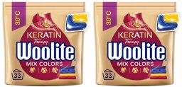 Woolite Mix Colors kapsułki do prania ochrona koloru z keratyną 66szt