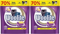 Woolite kapsułki do prania czerń,ciemne,jeans 66szt