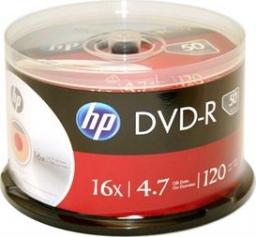 HP DVD-R 4.7 GB 16x 50 sztuk (HP1650S-)