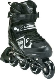 Rolki Allright Dynamic rekreacyjne regulowane czarne r. 40-43