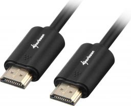 Kabel Sharkoon HDMI - HDMI 7.5m czarny (4044951018062)