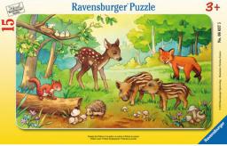  Ravensburger 15 Zwierzęta z lasu (063765)