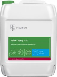 Medisept Velox Spray 5l Płyn do mycia i dezynfekcji powierzchni